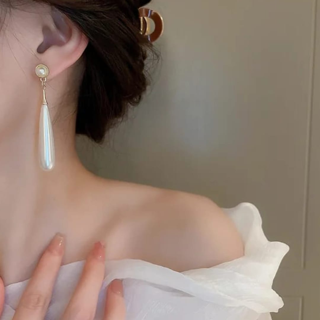 Adore You Pearl Drop Earrings