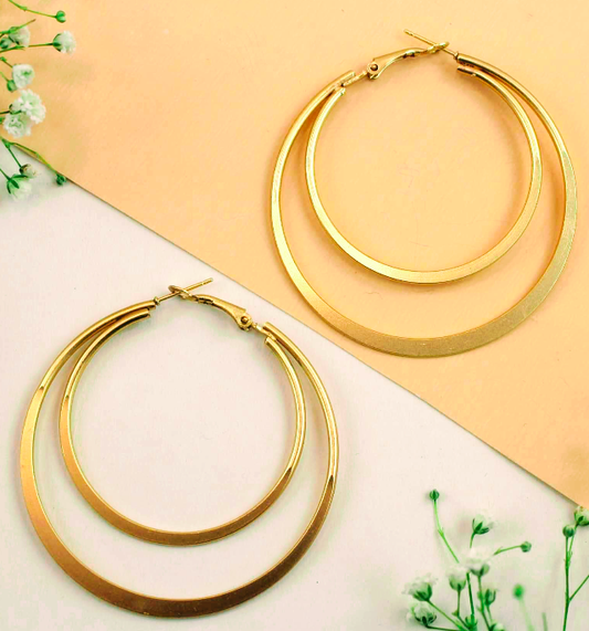 Chic Simplicity Hoop Earrings