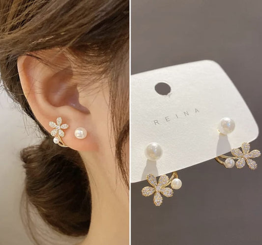 As Fresh as Daisy Pearl Earrings