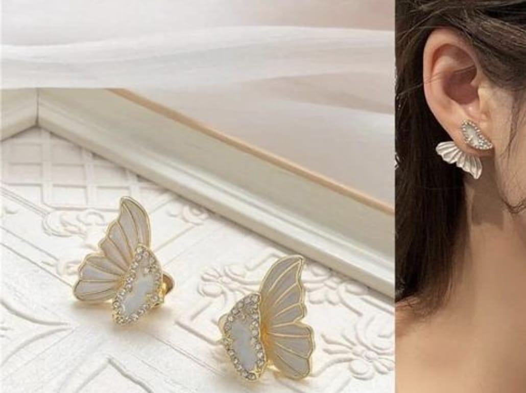 Live Freely Butterfly Earrings