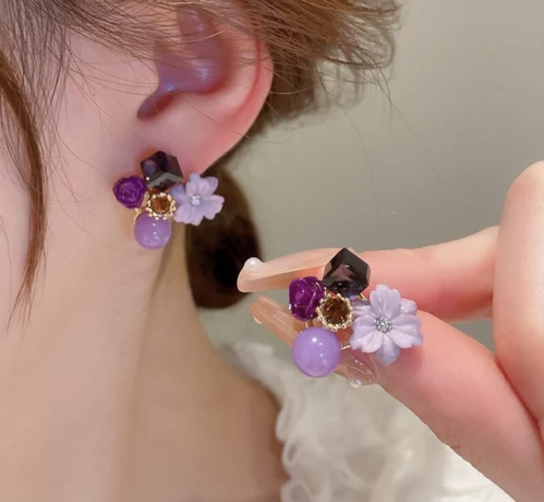 Adore You Floral Earrings