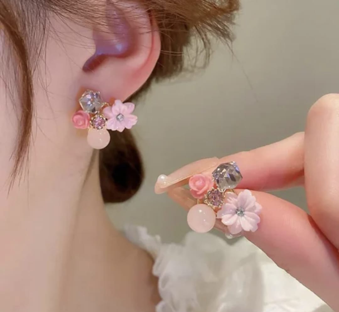 Adore You Floral Earrings