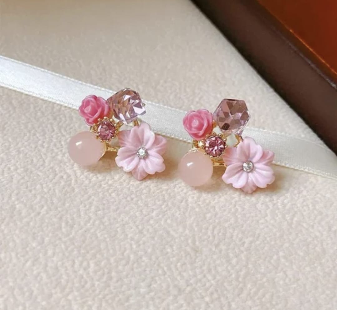 Adore You Floral Earrings