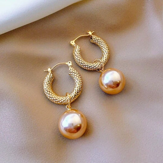 Pearlfect Drop Pearl Earrings