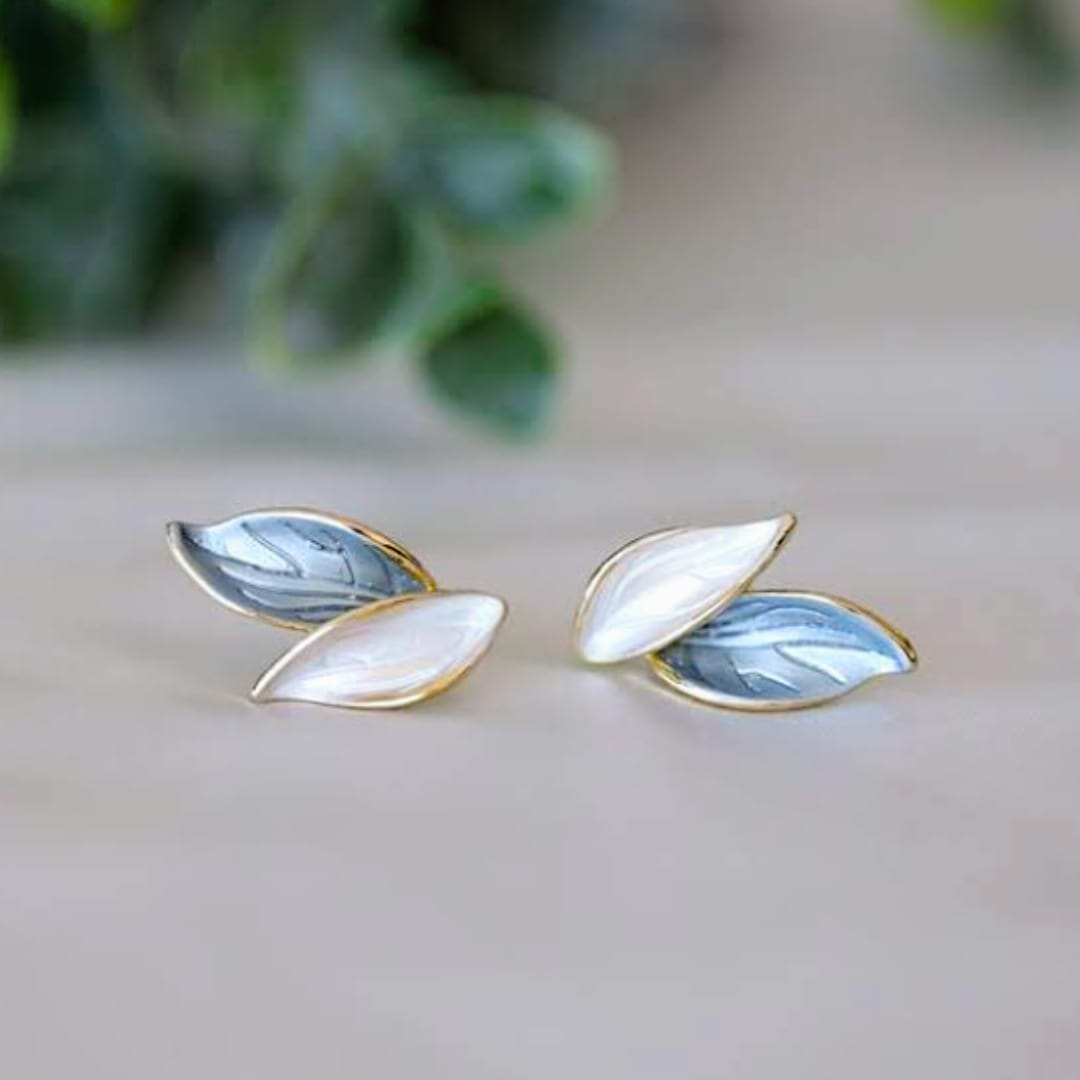 Minimalist Leaf Me Alone Earrings