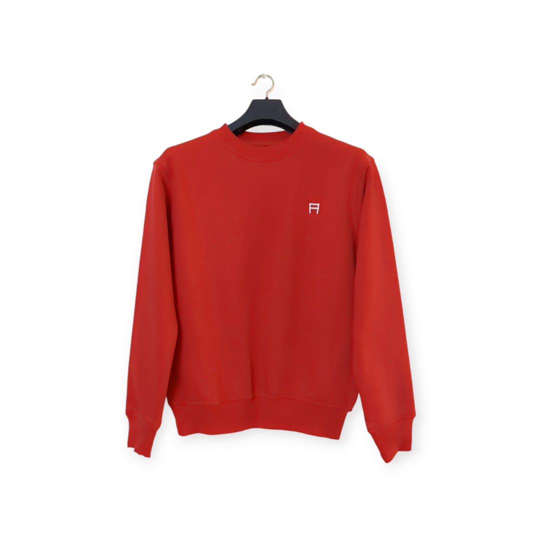 Premium Red Pocket Sweatshirt